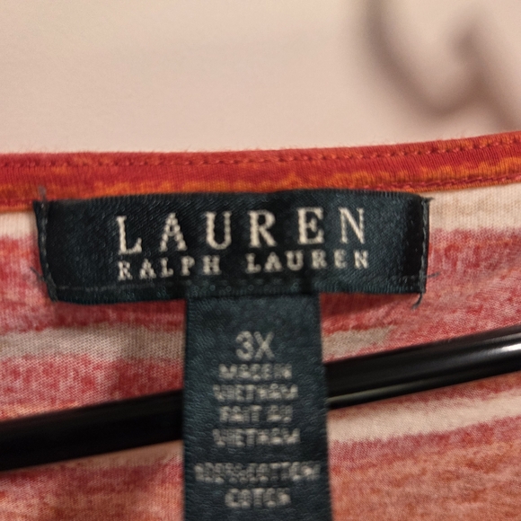 Ralph Lauren Vibrant Striped Short Sleeve Tee - Picture 2 of 3